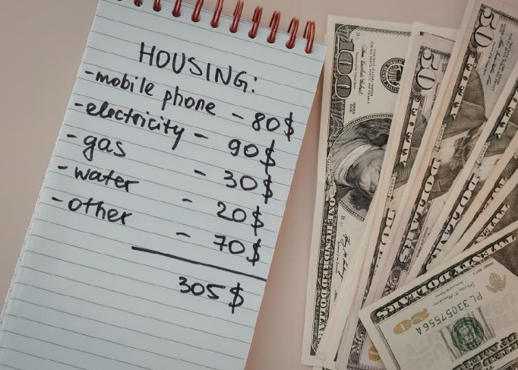 Students learning to cook