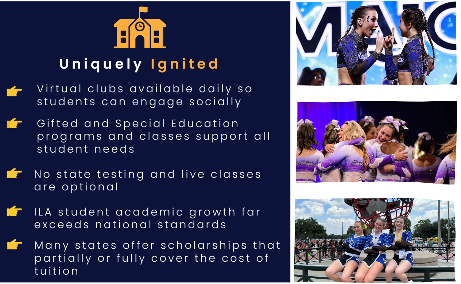 Cheer Webpage Replacement Image